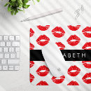 Suche nach roter lippenstift mousepads Rote lippen