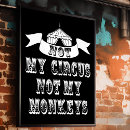 Suche nach affe poster Nicht mein zirkus