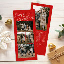 Suche nach fünf fotokarten Weihnachtskarte