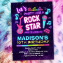 Suche nach rockstar einladungen Zur geburtstagsfeier