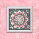 Suche nach grüne mandala poster Rosa