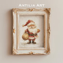Suche nach vintager weihnachtsmann poster Vintager santa lehrer