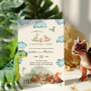 Suche nach dinosaure baby party einladungen T rex