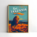 Suche nach tansania poster Berg kilimanjaro