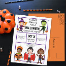 Suche nach halloween party einladung postkarten Für kinder
