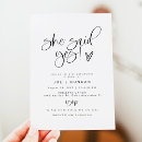 Suche nach she said yes einladungen Sagte ja