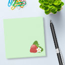 Suche nach strawberry post it Erdbeeren