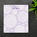 Suche nach lila blume notizblock Teacher