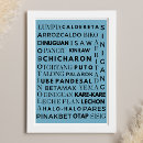 Suche nach blau und weiß poster Küche