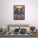 Suche nach zebras poster Herde