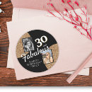 Suche nach glücklicher 30 geburtstag aufkleber Elegant
