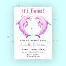 Suche nach delphine einladungen Babydusche