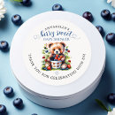 Suche nach wilde beeren aufkleber Aquarellbeeren