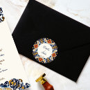 Suche nach vintage hochzeit aufkleber Blau