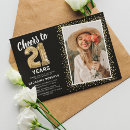 Suche nach glücklicher 21 geburtstag einladungen Elegant