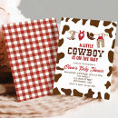 Suche nach cowboy baby party einladungen Junge