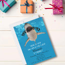 Suche nach weißer hai einladungen Geburtstagsparty