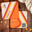 Suche nach orange retro visitenkarten Qr code