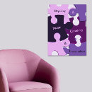 Suche nach kreativität poster Modern