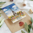 Suche nach der watercolor postkarten France