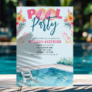 Suche nach 16 pool party geburtstag einladungen Moderne süße 16 geburtstagsparty