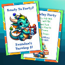 Suche nach drache cartoon postkarten Boy