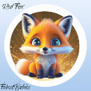 Suche nach red fox aufkleber Cartoon