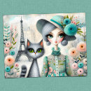 Suche nach frau mit einer katze poster Franz