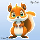 Suche nach squirrel aufkleber Waldland