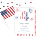 Suche nach unabhängigkeitstag party einladungen Feuerwerk