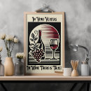 Suche nach vino poster Sprichwort