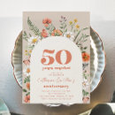 Suche nach 50 jahrestags party einladungen Blumenhochzeit