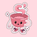 Suche nach coffee cup aufkleber Kawaii