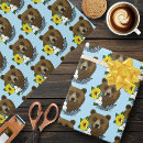 Suche nach wildnis geschenkpapier Bär