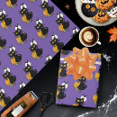 Suche nach halloween katze geschenkpapier Kürbis