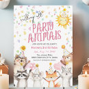Suche nach waldtier party einladungen Aquarell
