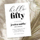 Suche nach fünfzig einladungen Modern