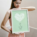 Suche nach herzform poster Modern