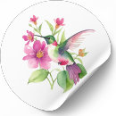 Suche nach schöne blumen aufkleber Kolibri