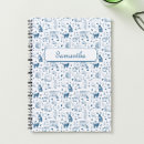 Suche nach romantisches muster kleine notizbücher Blau