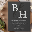 Suche nach monogramm hochzeit einladungen Initiale