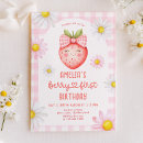 Suche nach strawberry birthday einladungen Für sie