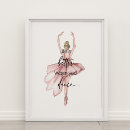 Suche nach aquarell ballerina poster Rosa
