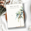Suche nach palm tree visitenkarten Küstenlinie