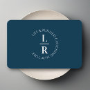 Suche nach geschäft visitenkarten Monogramm