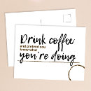Suche nach schwarzer kaffee postkarten Typografie