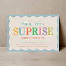 Suche nach vintager 50 geburtstag einladungen Bunt