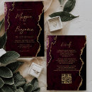 Suche nach burgundy wedding einladungen Schick