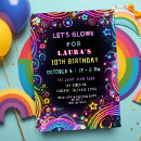 Suche nach glow party einladungen Kinder