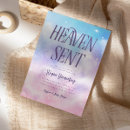 Suche nach heaven sent einladungen Mädchendusche